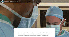 Desktop Screenshot of cirugiapodologica.org