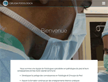 Tablet Screenshot of cirugiapodologica.org
